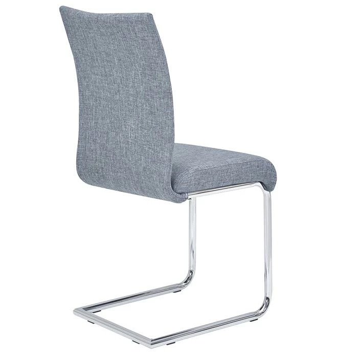 IDIMEX Schwingstuhl ALADINO Im 4er Set In Grau 3 IDIMEX Schwingstuhl ALADINO Im 4er Set In Grau – Bild 3