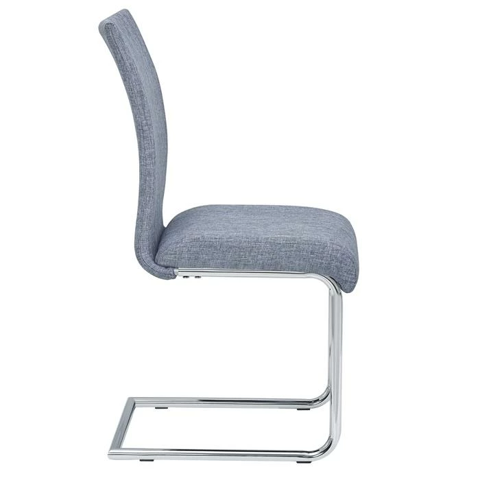 IDIMEX Schwingstuhl ALADINO Im 4er Set In Grau 4 IDIMEX Schwingstuhl ALADINO Im 4er Set In Grau – Bild 4