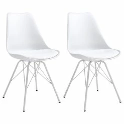IDIMEX Esszimmerstuhl VALLEY Im 2er Set In Weiß