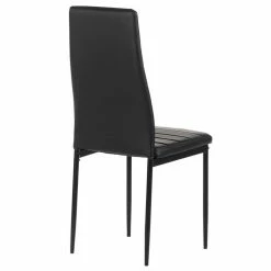 IDIMEX Esszimmerstuhl NATHALIEim 4er Set In Schwarz/schwarz -Günstiges Tische Geschäft 12550 2 N1