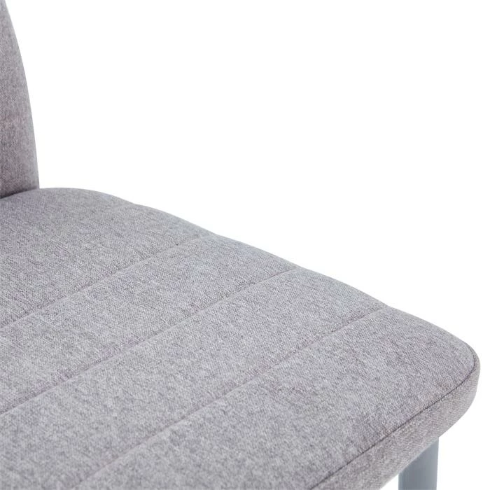 IDIMEX Esszimmerstuhl NATHALIE Im 4er Set In Grau 6 IDIMEX Esszimmerstuhl NATHALIE Im 4er Set In Grau – Bild 6