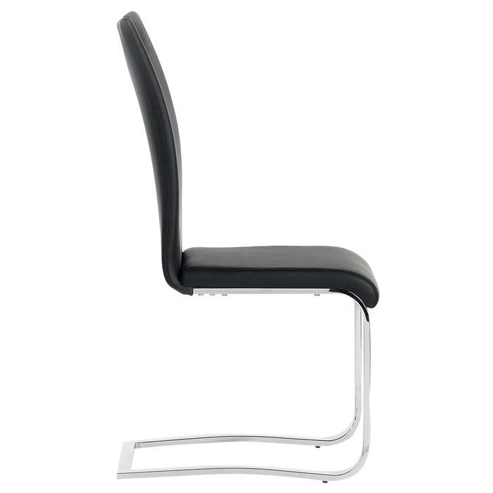 IDIMEX Schwingstuhl SABA Im 4er Set In Schwarz 3 IDIMEX Schwingstuhl SABA Im 4er Set In Schwarz – Bild 3