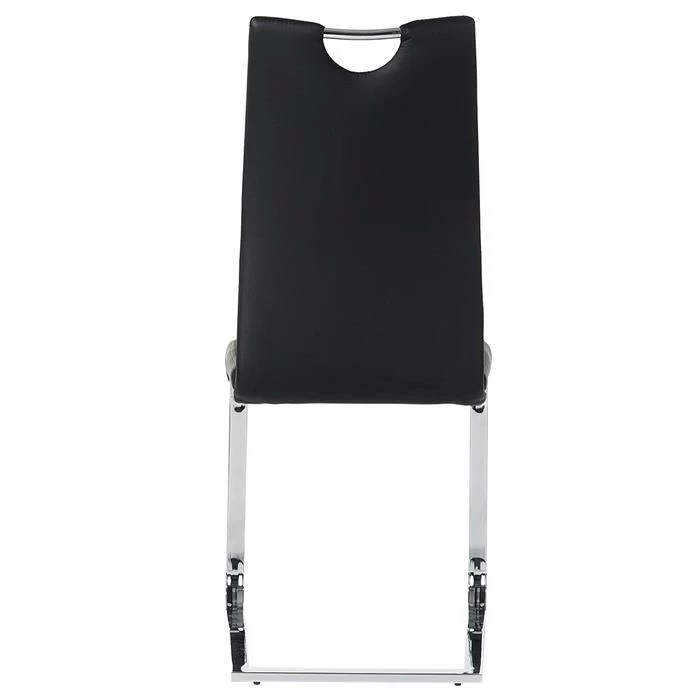 IDIMEX Schwingstuhl SABA Im 4er Set In Schwarz 4 IDIMEX Schwingstuhl SABA Im 4er Set In Schwarz – Bild 4