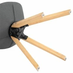 IDIMEX Esszimmerstuhl ISIDRO Im 2er Set In Grau -Günstiges Tische Geschäft 12620 4