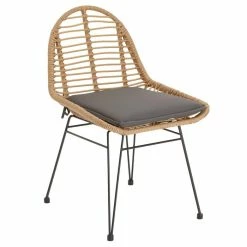 IDIMEX Esszimmerstuhl LOBOS Aus Rattan