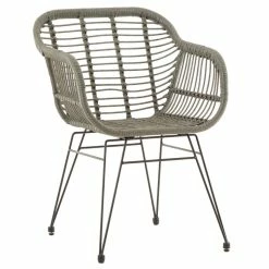 IDIMEX Gartenstuhl PARAMO 2er Set, Polyrattan Geflecht In Grau -Günstiges Tische Geschäft 12670 2