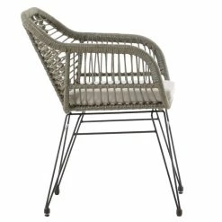 IDIMEX Gartenstuhl PARAMO 2er Set, Polyrattan Geflecht In Grau -Günstiges Tische Geschäft 12670 3