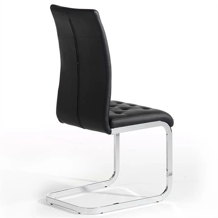 IDIMEX Schwingstuhl CHLOE Im 4er Set In Schwarz 3 IDIMEX Schwingstuhl CHLOE Im 4er Set In Schwarz – Bild 3