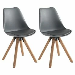 IDIMEX Esszimmerstuhl TYSON Im 2er Set In Grau