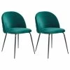 IDIMEX Esszimmerstuhl LOGAN Im 2er Set In Grün