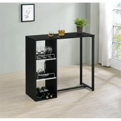 IDIMEX Bartisch PIAVA Mit Regal In Schwarz 5 IDIMEX Bartisch PIAVA Mit Regal In Schwarz -Günstiges Tische Geschäft 13154 A0 1N