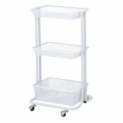 IDIMEX Küchenwagen VALIENTE Mit 3 Körben In Weiß -Günstiges Tische Geschäft 13925 1