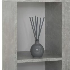 CARO-Möbel Eckschreibtisch DIEGO Mit Regal In Betonoptik -Günstiges Tische Geschäft 14705 4 N2