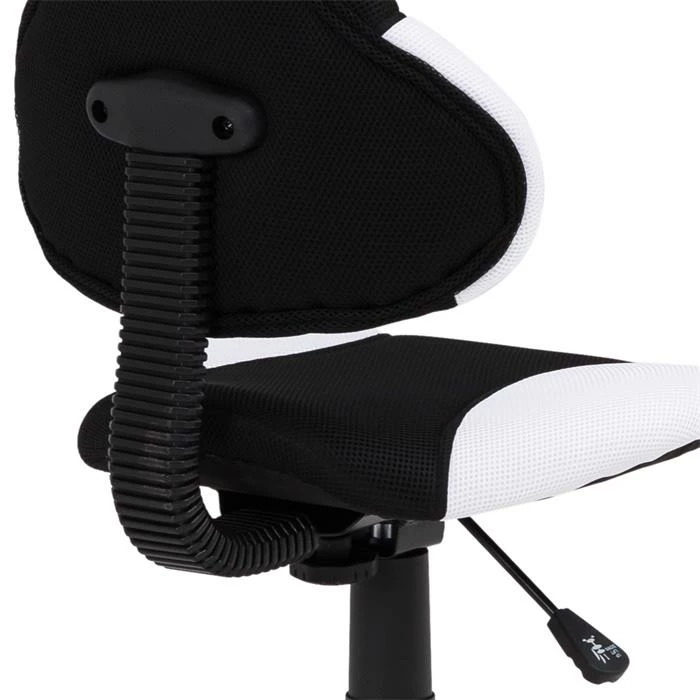 IDIMEX Kinderdrehstuhl ALONDRA Schwarz/weiß 4 IDIMEX Kinderdrehstuhl ALONDRA Schwarz/weiß – Bild 4