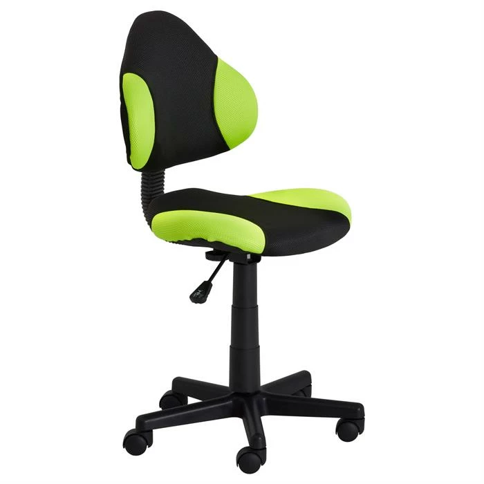 IDIMEX Kinderdrehstuhl ALONDRA Schwarz/grün 1 IDIMEX Kinderdrehstuhl ALONDRA Schwarz/grün