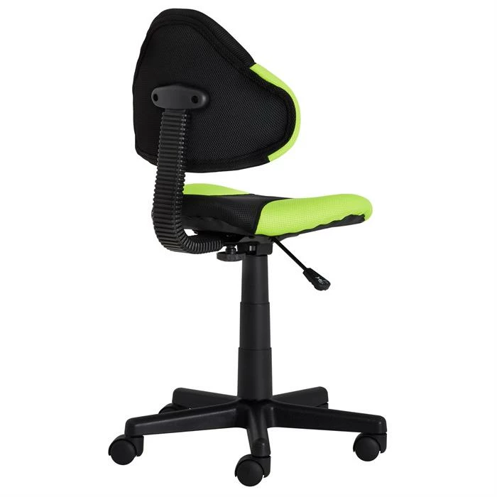 IDIMEX Kinderdrehstuhl ALONDRA Schwarz/grün 3 IDIMEX Kinderdrehstuhl ALONDRA Schwarz/grün – Bild 3