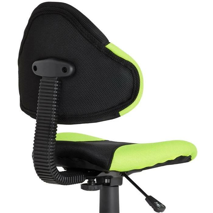 IDIMEX Kinderdrehstuhl ALONDRA Schwarz/grün 4 IDIMEX Kinderdrehstuhl ALONDRA Schwarz/grün – Bild 4