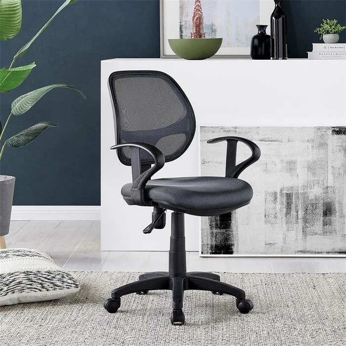 IDIMEX Kinderdrehstuhl COOL In Grau 2 IDIMEX Kinderdrehstuhl COOL In Grau – Bild 2