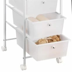 IDIMEX Rollcontainer GINA Mit 5 Schubladen In Weiß -Günstiges Tische Geschäft 16013 2 N1