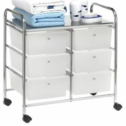 IDIMEX Rollcontainer GINA Mit 3+3 Schubladen