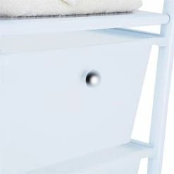 IDIMEX Rollcontainer GINA, 3 Schubladen Und 2 Böden In Weiß/transparent -Günstiges Tische Geschäft 16039 4 N