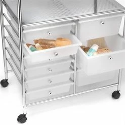 IDIMEX Badezimmerwagen MARITA Friseurwagen Mit 9 Schubladen, Weiß 9 IDIMEX Badezimmerwagen MARITA Friseurwagen Mit 9 Schubladen, Weiß -Günstiges Tische Geschäft 16042 3