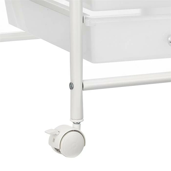 IDIMEX Badezimmerwagen MARITA Friseurwagen Mit 9 Schubladen, Weiß/weiß 5 IDIMEX Badezimmerwagen MARITA Friseurwagen Mit 9 Schubladen, Weiß/weiß – Bild 5