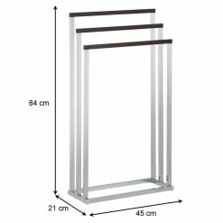 IDIMEX Handtuchhalter EDOARDO Mit 3 Handtuchstangen In Nussbaum -Günstiges Tische Geschäft 18350 3