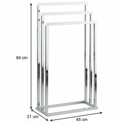 IDIMEX Handtuchhalter EDOARDO Mit 3 Handtuchstangen In Weiß 9 IDIMEX Handtuchhalter EDOARDO Mit 3 Handtuchstangen In Weiß -Günstiges Tische Geschäft 18351 4