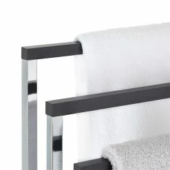 IDIMEX Handtuchhalter EDOARDO Mit 3 Handtuchstangen In Schwarz -Günstiges Tische Geschäft 18352 4