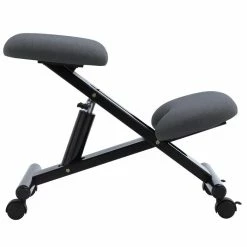 IDIMEX Kniehocker MALO Höhenverstellbar, Ergonomisch In Grau -Günstiges Tische Geschäft 18808 3