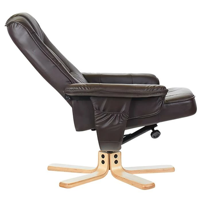 IDIMEX Relaxsessel CHARLY Mit Hocker Und Kunstleder In Braun 4 IDIMEX Relaxsessel CHARLY Mit Hocker Und Kunstleder In Braun – Bild 4
