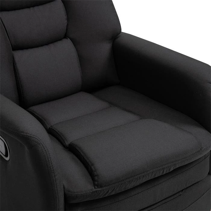 IDIMEX Fernsehsessel RELAJO Mit Stoffbezug In Schwarz 6 IDIMEX Fernsehsessel RELAJO Mit Stoffbezug In Schwarz – Bild 6