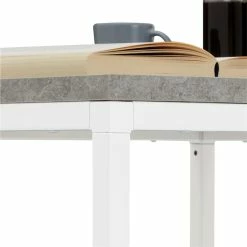 CARO-Möbel Couchtisch NOVY Mit Metallgestell, In Betonoptik/weiß -Günstiges Tische Geschäft 51192 4