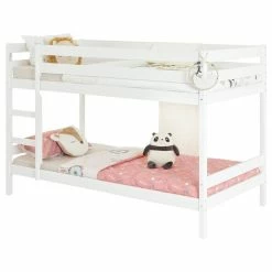 IDIMEX Etagenbett FELIX, Kiefer Massiv In Weiss