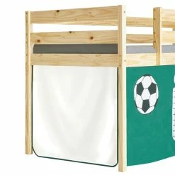 IDIMEX Vorhang GOAL Mit Fussball Motiv -Günstiges Tische Geschäft 70274 2