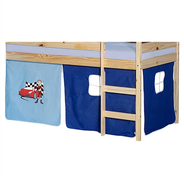 IDIMEX Vorhang AUTO, In Hellblau/dunkelblau 1 IDIMEX Vorhang AUTO, In Hellblau/dunkelblau