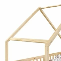 IDIMEX Hausbett CORA In 90 X 200 Cm Aus Massiver Kiefer Mit Rausfallschutz In Natur -Günstiges Tische Geschäft 71350 3