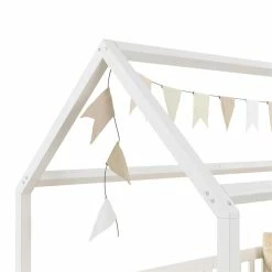 IDIMEX Hausbett NINA In 90 X 200 Aus Kiefer In Weiß -Günstiges Tische Geschäft 71371 3