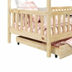 IDIMEX Hausbett ALVA In 90 X 200 Cm Aus Massiver Kiefer Mit Schubladen In Natur 10 IDIMEX Hausbett ALVA In 90 X 200 Cm Aus Massiver Kiefer Mit Schubladen In Natur -Günstiges Tische Geschäft 71400 4