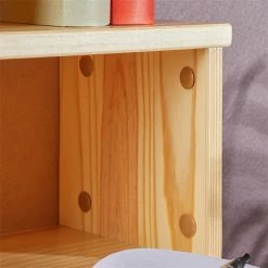 IDIMEX Sekretär LENNOX Mit 3 Nischen Und 2 Schubladen In Natur -Günstiges Tische Geschäft 7201 AC5