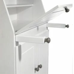 IDIMEX Sekretär DAVID COLMAR Taupe/weiß -Günstiges Tische Geschäft 7233 4