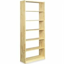 IDIMEX Regal, Kiefer Massiv Natur, Mit 7 Böden