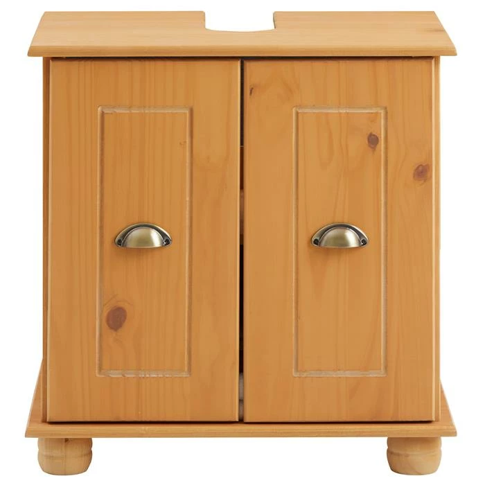 IDIMEX Waschbeckenunterschrank COLMAR Mit 2 Fächer Gebeizt/gewachst 2 IDIMEX Waschbeckenunterschrank COLMAR Mit 2 Fächer Gebeizt/gewachst – Bild 2