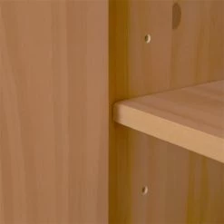 IDIMEX Waschbeckenunterschrank COLMAR Mit 2 Fächer Weiß/braun -Günstiges Tische Geschäft 80359 6