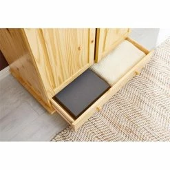 IDIMEX Kleiderschrank BERGEN Mit 2 Türen, Kiefer Natur -Günstiges Tische Geschäft 8070 A8