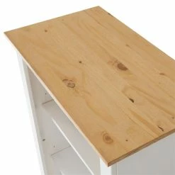 IDIMEX Bücherschrank TEQUILA, Kiefer Massiv Weiß/braun, Mexiko -Günstiges Tische Geschäft 81227 3