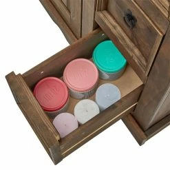 IDIMEX Brotschrank TEQUILA,Kiefer Massiv Braun, Mexiko Stil -Günstiges Tische Geschäft 81428 7