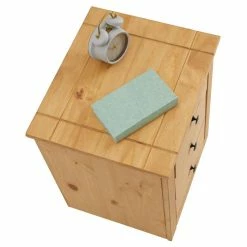 CARO-Möbel Nachttisch CANCUN Aus Kiefer Mit 3 Schubladen 9 CARO-Möbel Nachttisch CANCUN Aus Kiefer Mit 3 Schubladen -Günstiges Tische Geschäft 91414 3