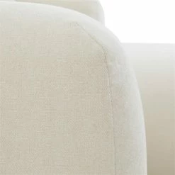 CARO-Möbel Ecksofa NUBES Inkl. Kissen, Chenille In Weiß -Günstiges Tische Geschäft 92001 5